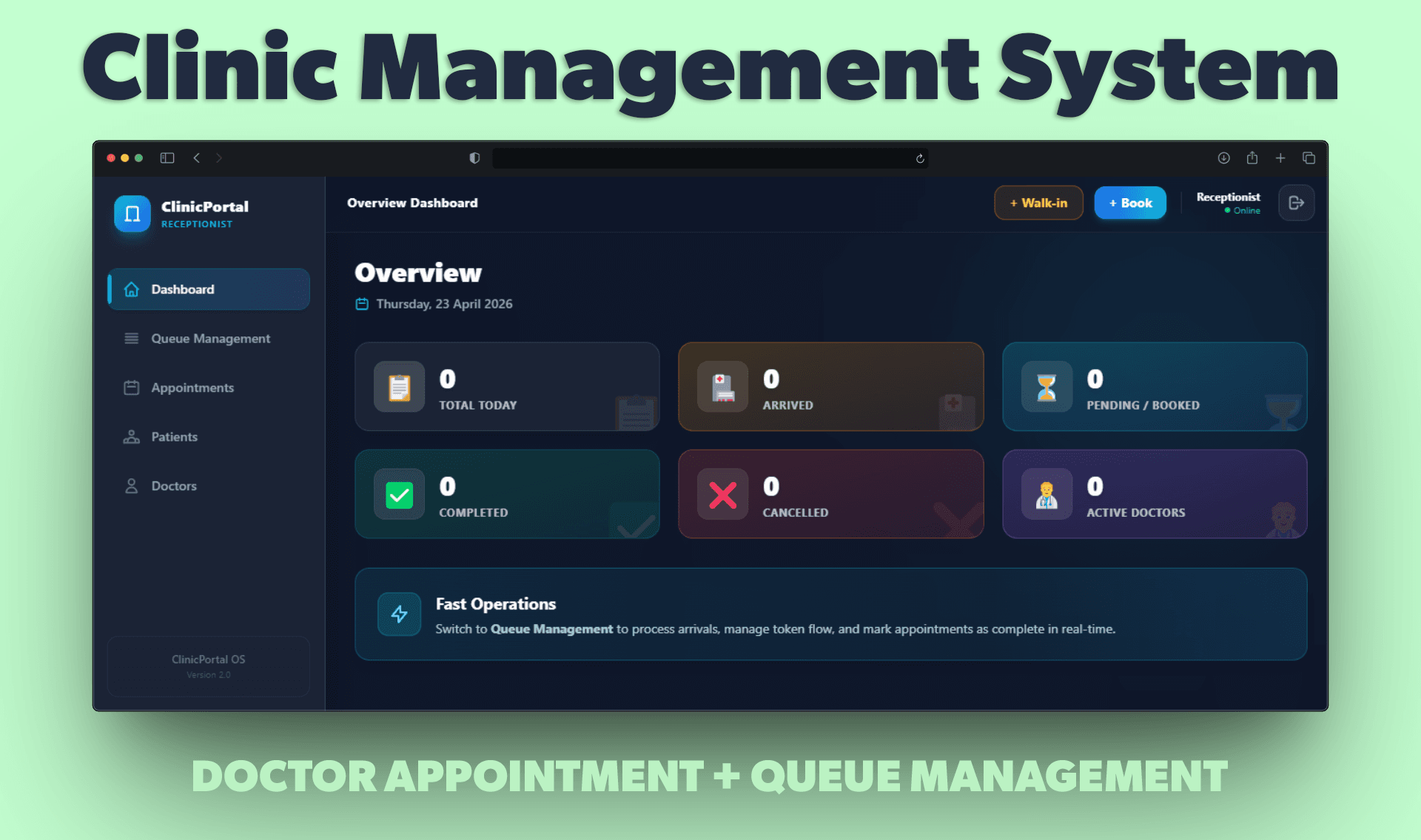 Clinic management system